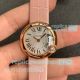 Swiss Quartz Ballon Blanc de Cartier Women 30mm Watches Rose Gold Silver Dial (3)_th.jpg